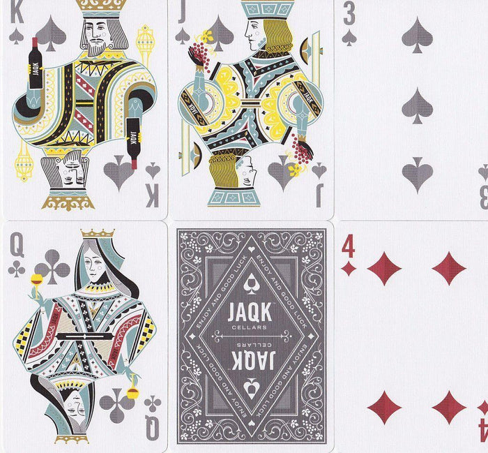 Black JAQK Playing Cards by Theory11