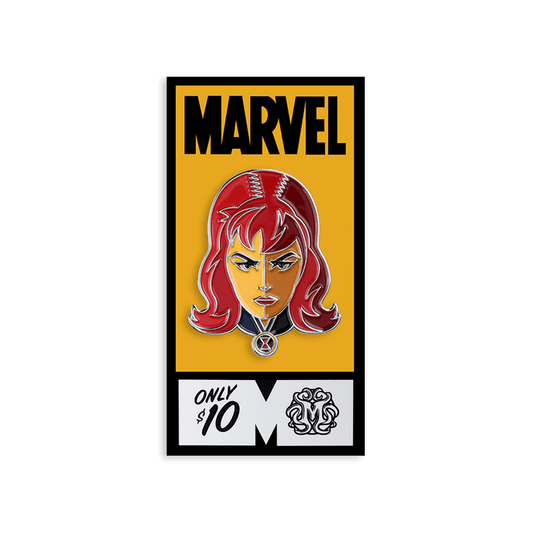 Black Widow Enamel Pin