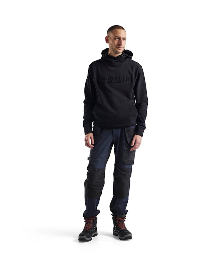 Blaklader Craftsman 4-Way Stretch Trousers - Dark Navy/Black
