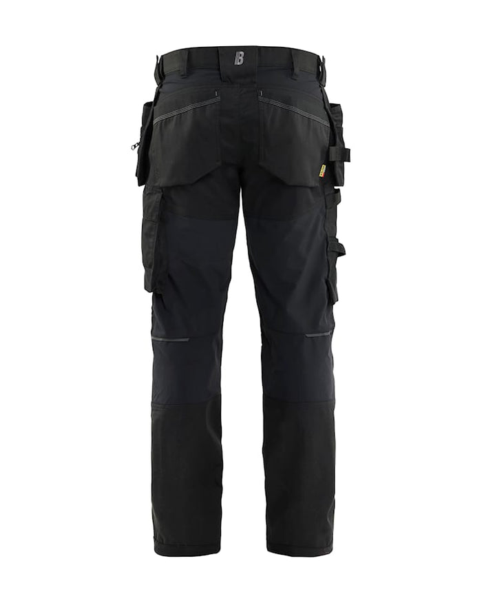 Blaklader Craftsman Trousers Stretch - Black | 1750