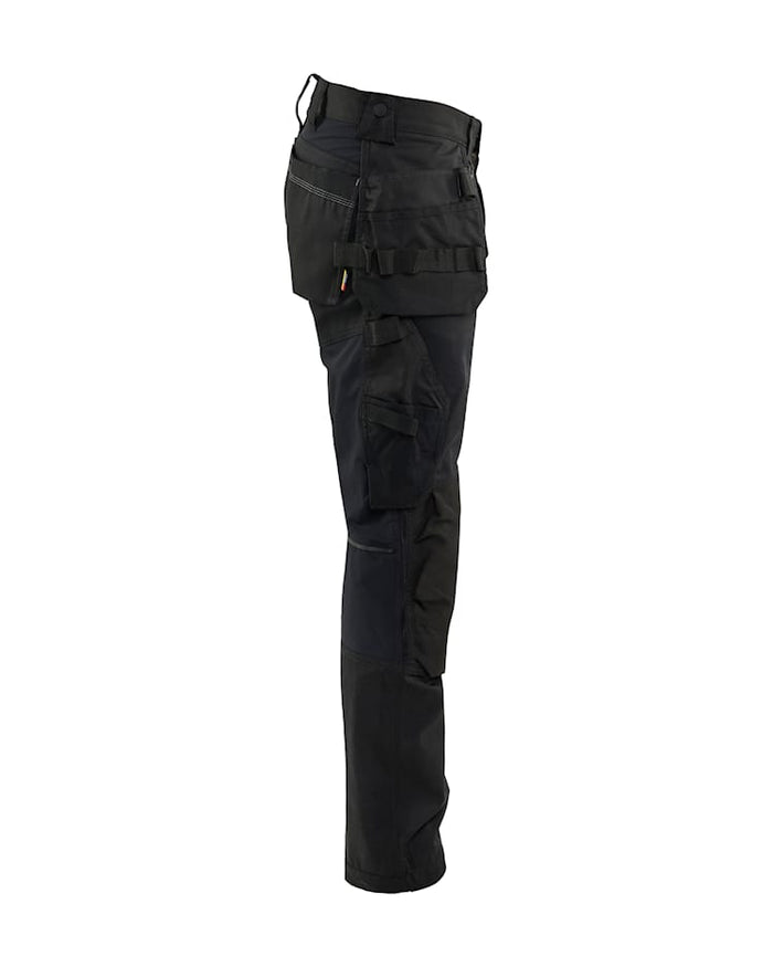 Blaklader Craftsman Trousers Stretch - Black | 1750