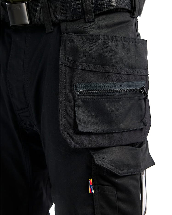Blaklader Craftsman Trousers Stretch - Black | 1750