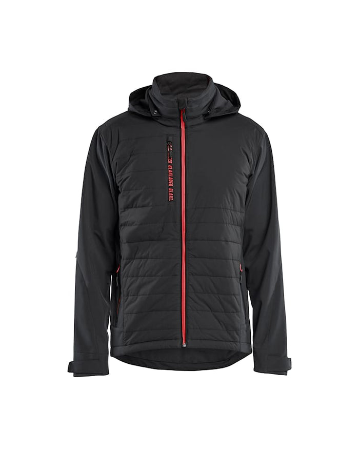 Blaklader Hybrid Jacket Black & Red | 4743