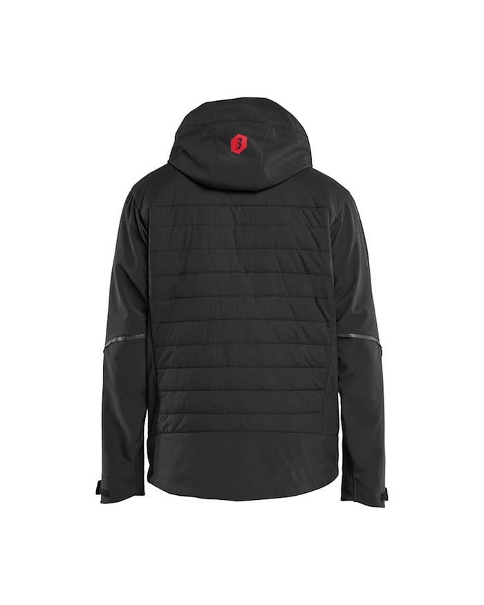Blaklader Hybrid Jacket Black & Red | 4743