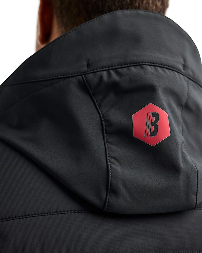 Blaklader Hybrid Jacket Black & Red | 4743