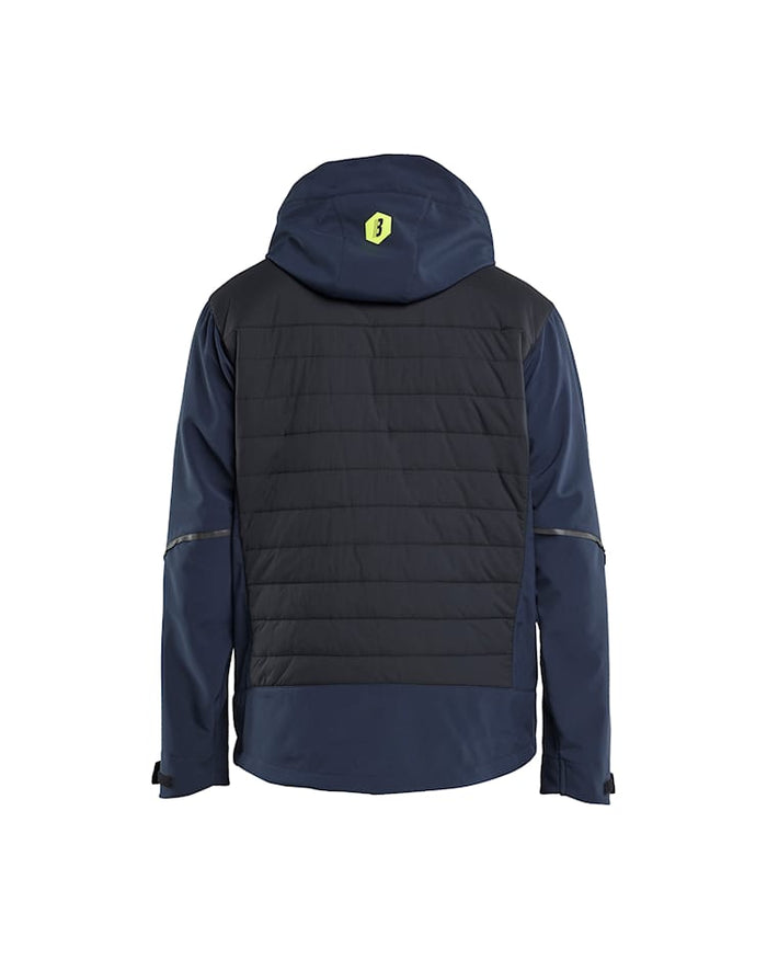 Blaklader Hybrid Jacket Navy & Yellow | 4743