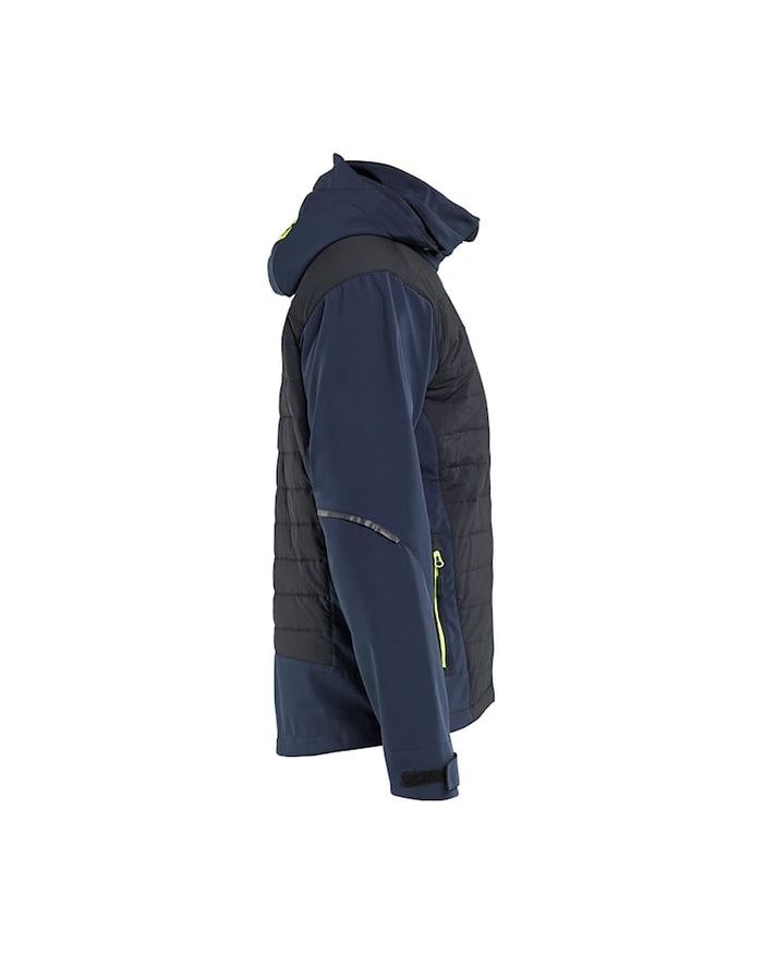 Blaklader Hybrid Jacket Navy & Yellow | 4743
