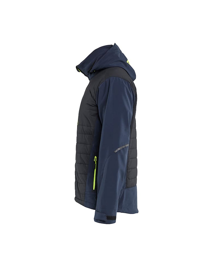 Blaklader Hybrid Jacket Navy & Yellow | 4743
