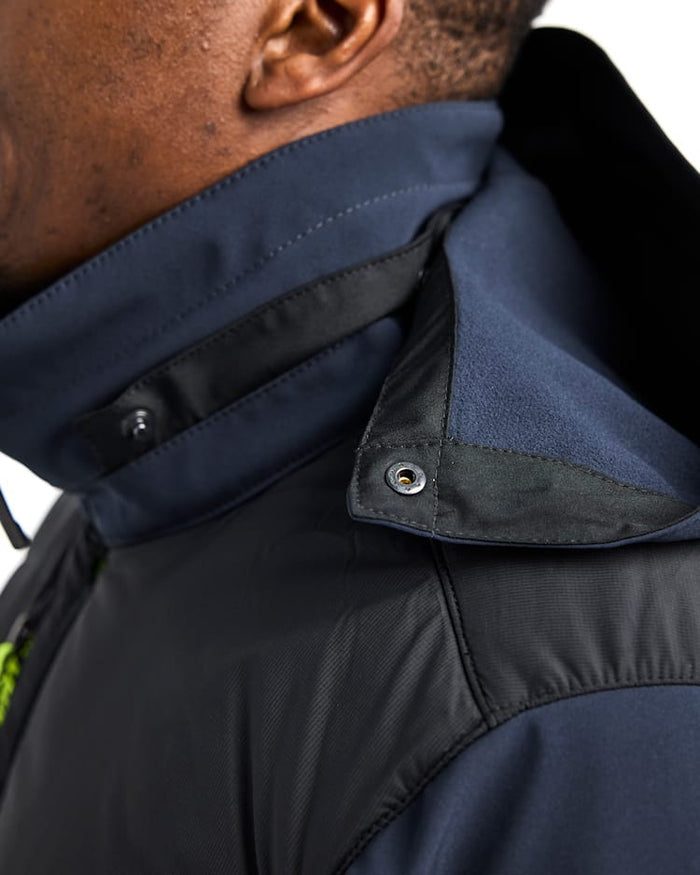 Blaklader Hybrid Jacket Navy & Yellow | 4743