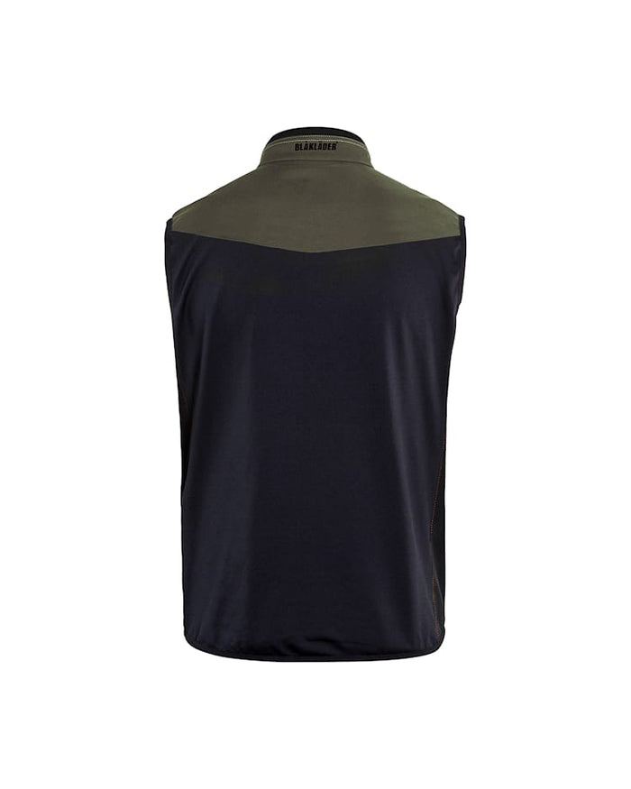 Blaklader Softshell Body Warmer Olive & Black | 3850
