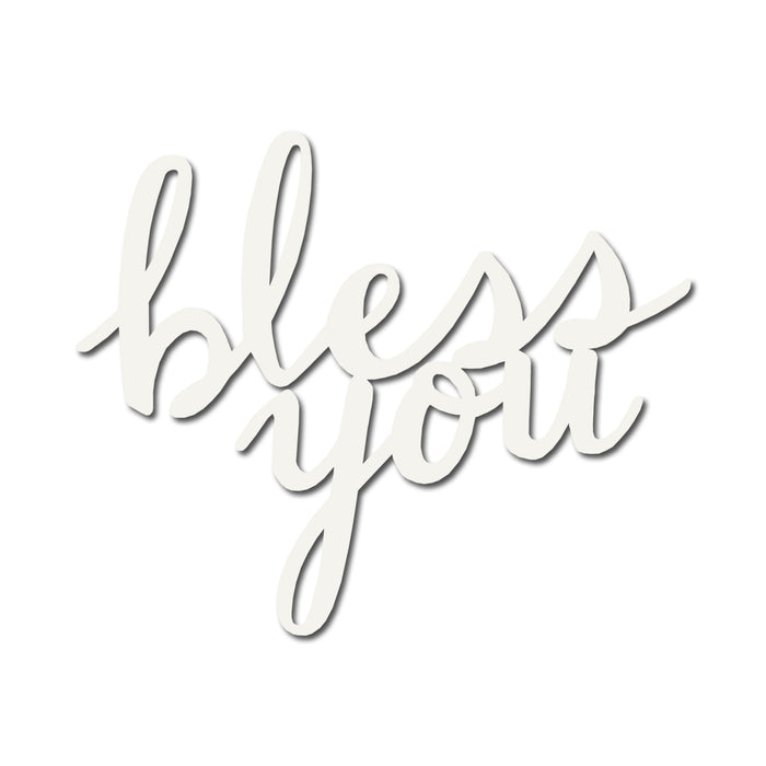Bless You Magnet - White