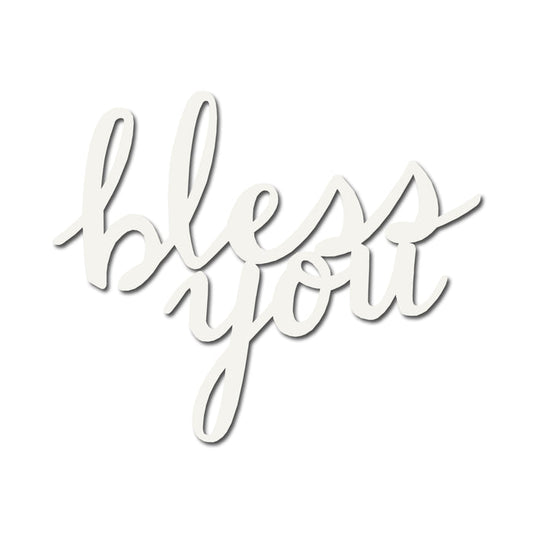 Bless You Magnet - White