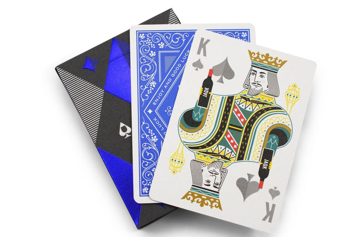 Blue JAQK Playing Cards by Theory11