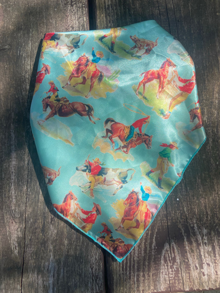Blue Vintage Cowgirls