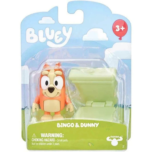 Bluey Story Starter Mini Figures - Bingo & Dunny - Owl & Goose Gifts