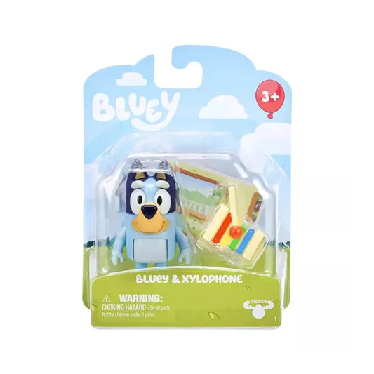 Bluey Story Starter Mini Figures - Bluey & Xylophone - Owl & Goose Gifts