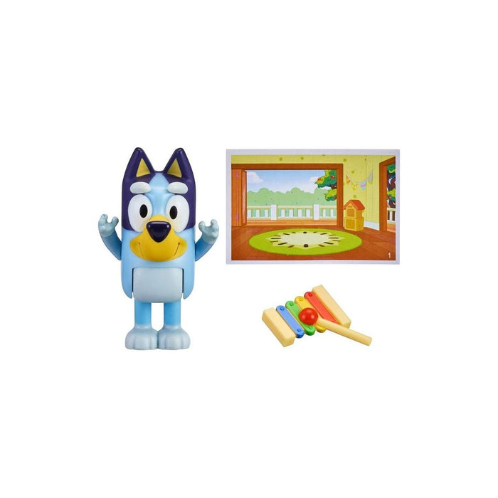 Bluey Story Starter Mini Figures - Bluey & Xylophone - Owl & Goose Gifts
