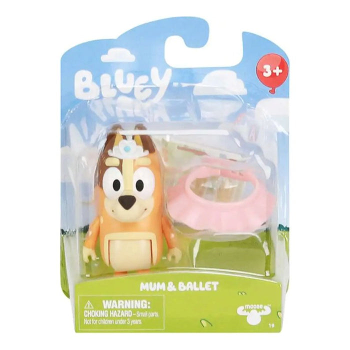 Bluey Story Starter Mini Figures - Mum & Ballet - Owl & Goose Gifts