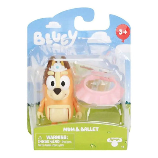 Bluey Story Starter Mini Figures - Mum & Ballet - Owl & Goose Gifts