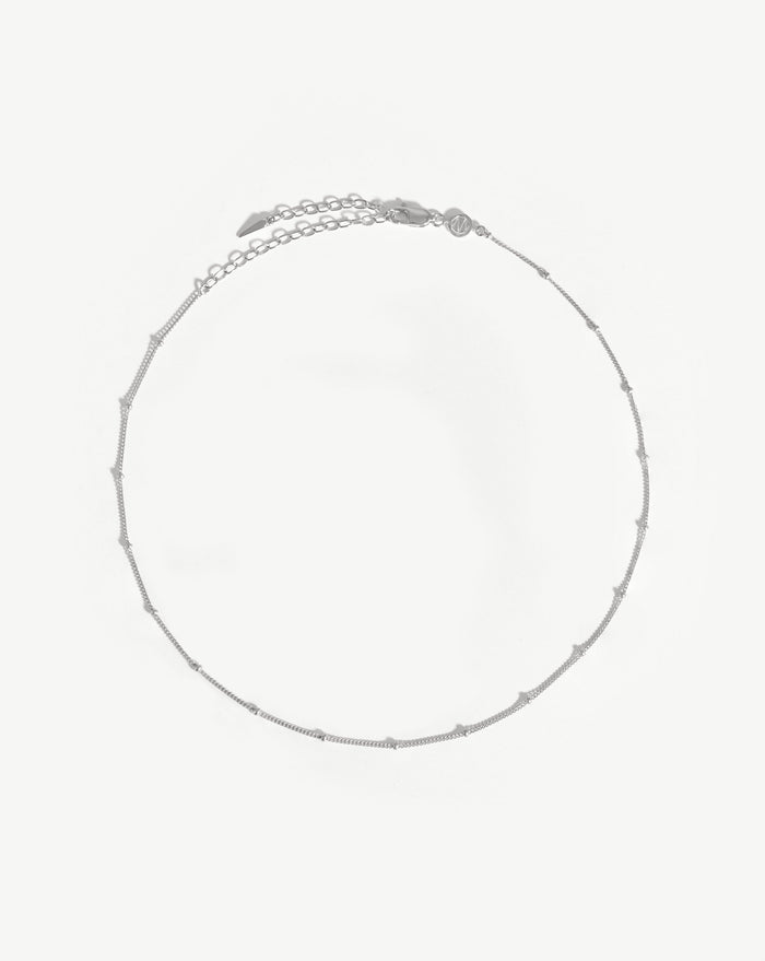 Bobble Chain Choker | Sterling Silver Necklaces Missoma