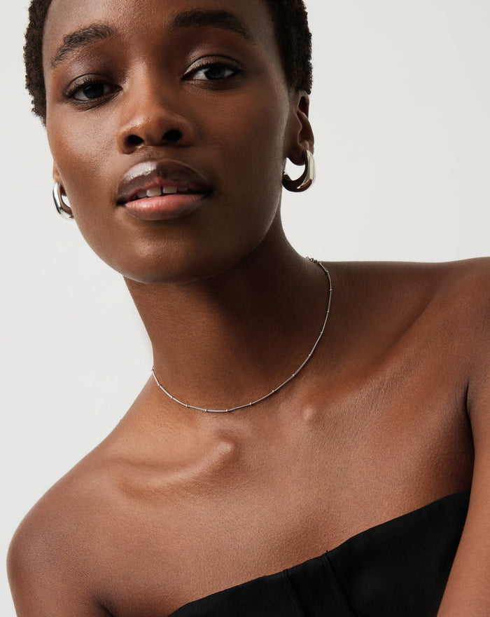 Bobble Chain Choker | Sterling Silver Necklaces Missoma
