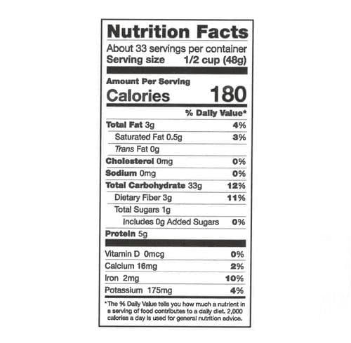 Bob's Red Mill Organic Rolled Oats 56 oz / 1.59 kg are a delicious, wholesome cereal that will give you lasting energy throughout the morning-39997 Hannah's Variety Store