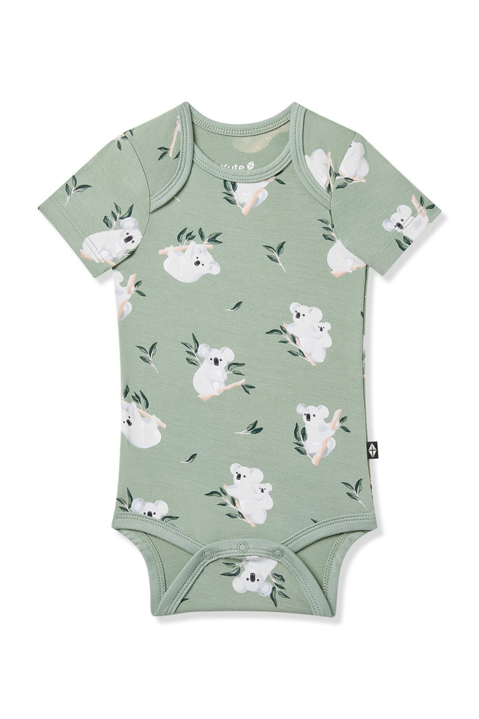 Product photo of the Bodysuit in Koala shown on a white background