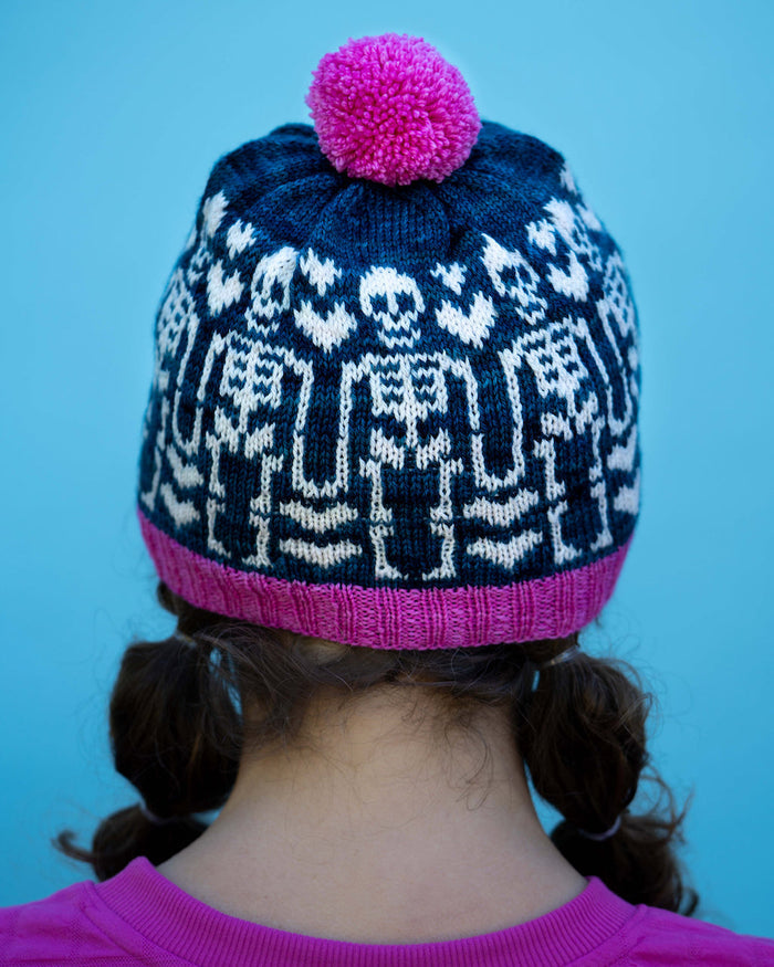 Boneyard Sweethearts Hat by Tellybean Knits - KIT