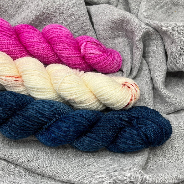 Boneyard Sweethearts Hat by Tellybean Knits - KIT