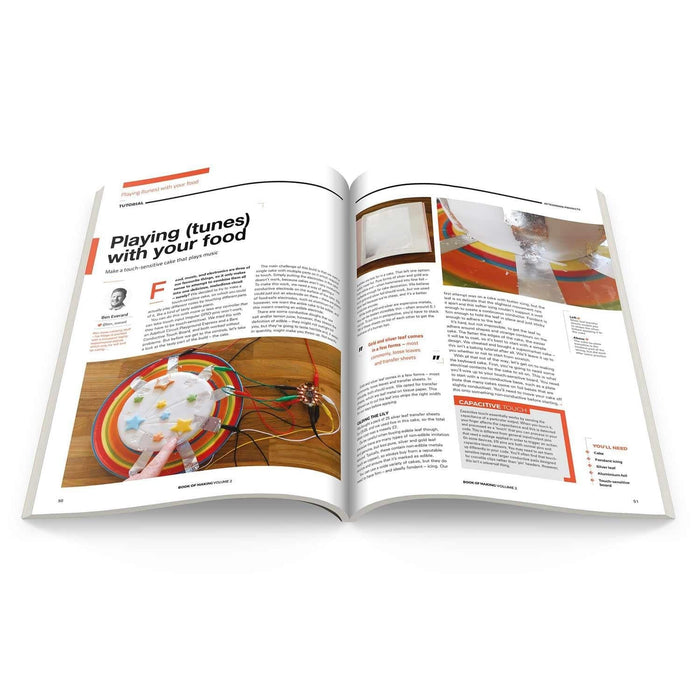 Book of Making - Volume 2 [Discontinued] by Raspberry Pi Press - The Pi Hut