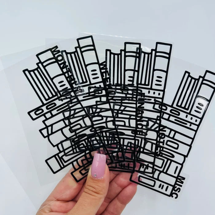 Book/Planner Stack Custom Dividers - SIDE TABS