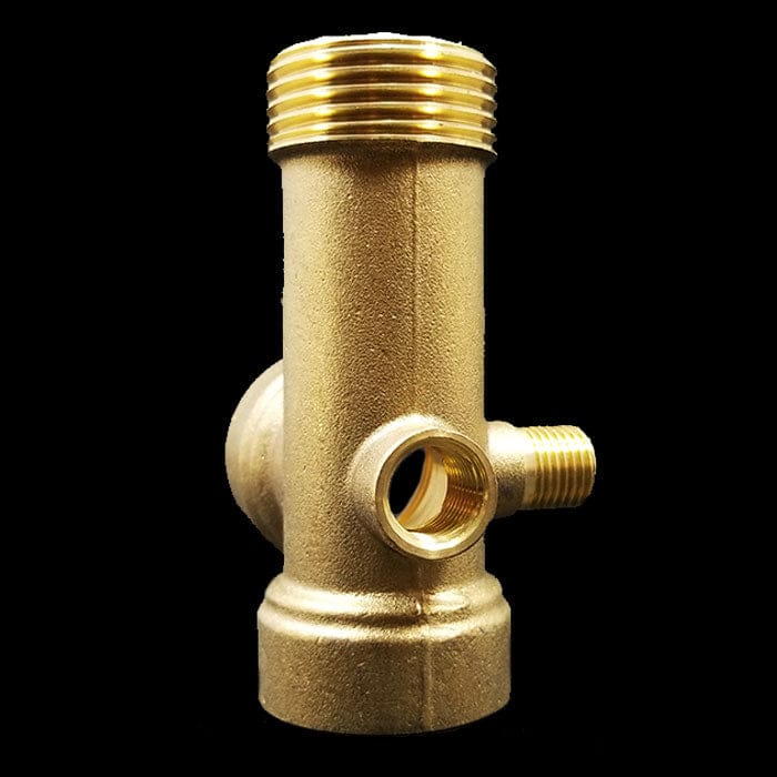 Brass Pump Fitting, 5 Way, Durable, Pump Accessory - PWAY05 MEGA