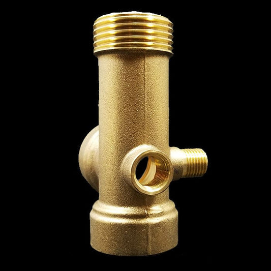 Brass Pump Fitting, 5 Way, Durable, Pump Accessory - PWAY05 MEGA