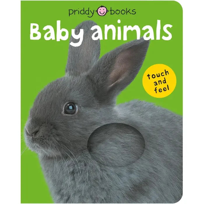 Bright Baby Touch & Feel Baby Animals Sensory Board Book