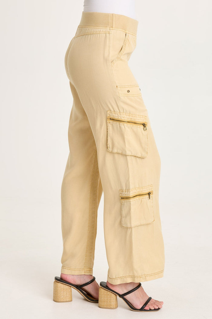 XCVI Britte Twill Multi-Pocket Cargo Pant