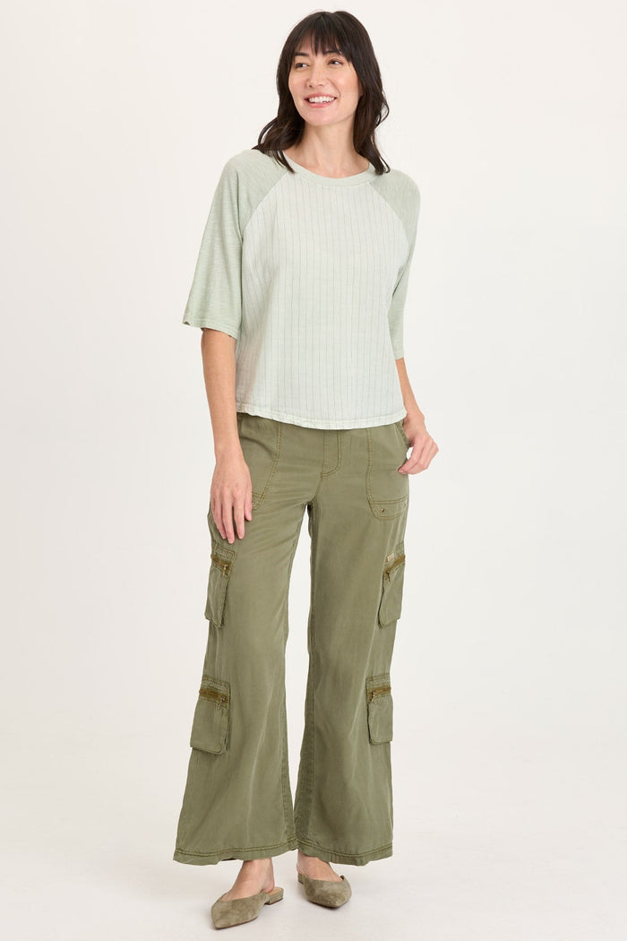 XCVI Britte Twill Multi-Pocket Cargo Pant