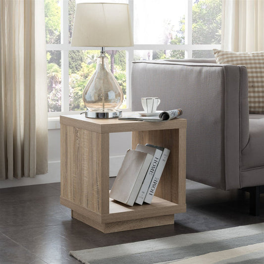 Brunswick End Table 450mm Oak by Criterion - Home Living Store - End Table