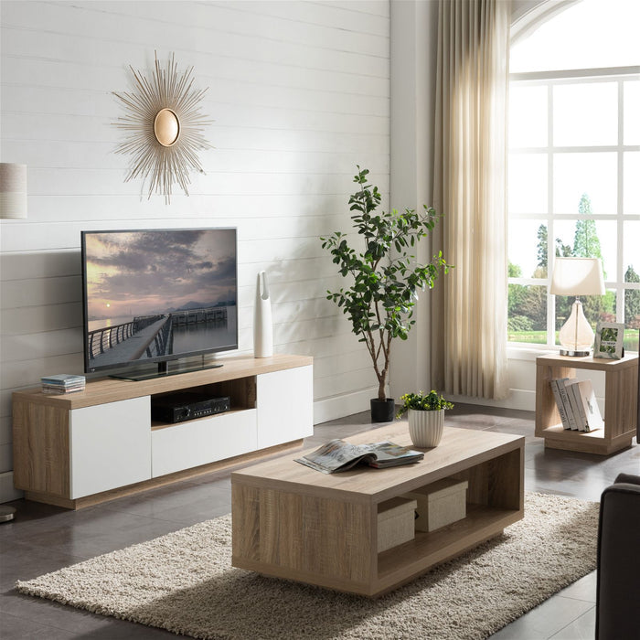 Brunswick End Table 450mm Oak by Criterion - Home Living Store - End Table