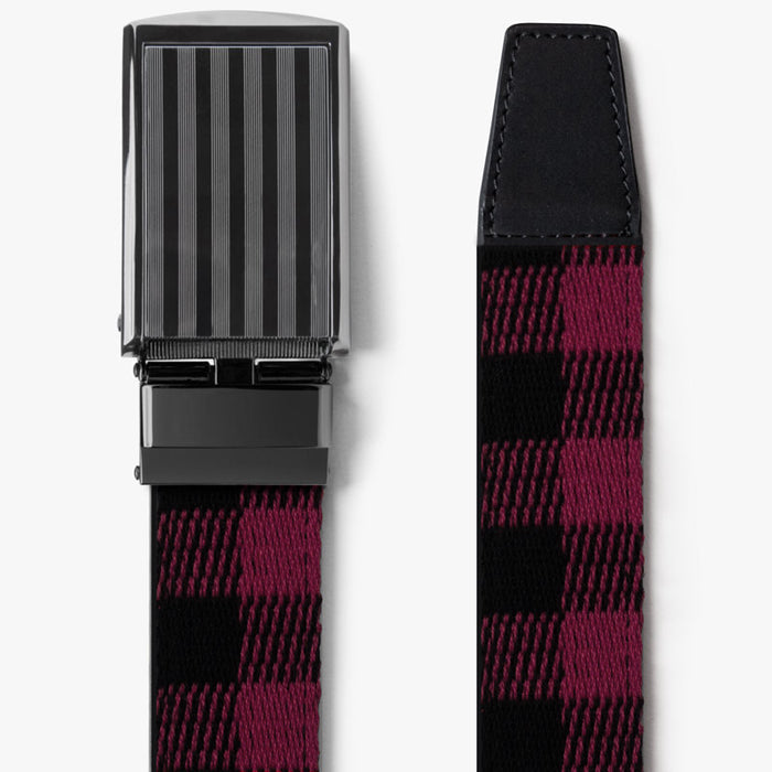 Buffalo Check Canvas Belt