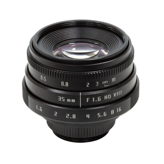 C-Mount 35mm Mirrorless Lens for Raspberry Pi HQ Camera by Arducam - The Pi Hut