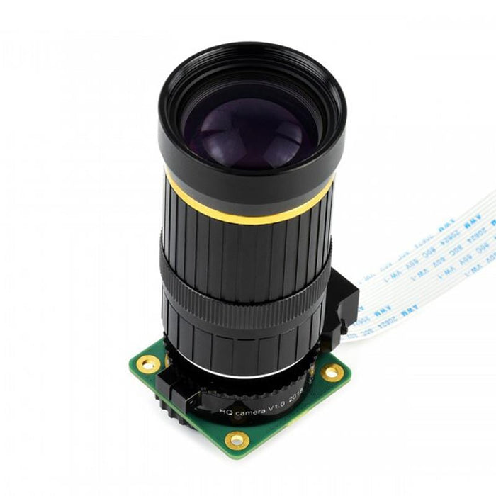 C-Mount 8-50mm Zoom Lense for Raspberry Pi HQ Camera by Waveshare - The Pi Hut