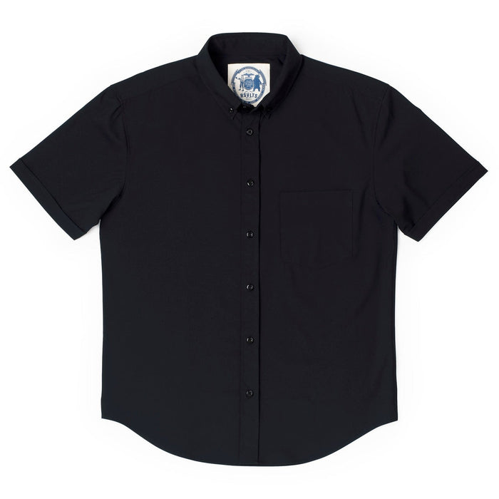 RSVLTS RSVLTS Cabana Collection “Black Sand Beach” – KUNUFLEX Short Sleeve Shirt