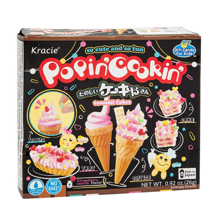 Cakes Kit Popin' Cookin' Japanese Tanoshii 0.09oz Box - 5ct