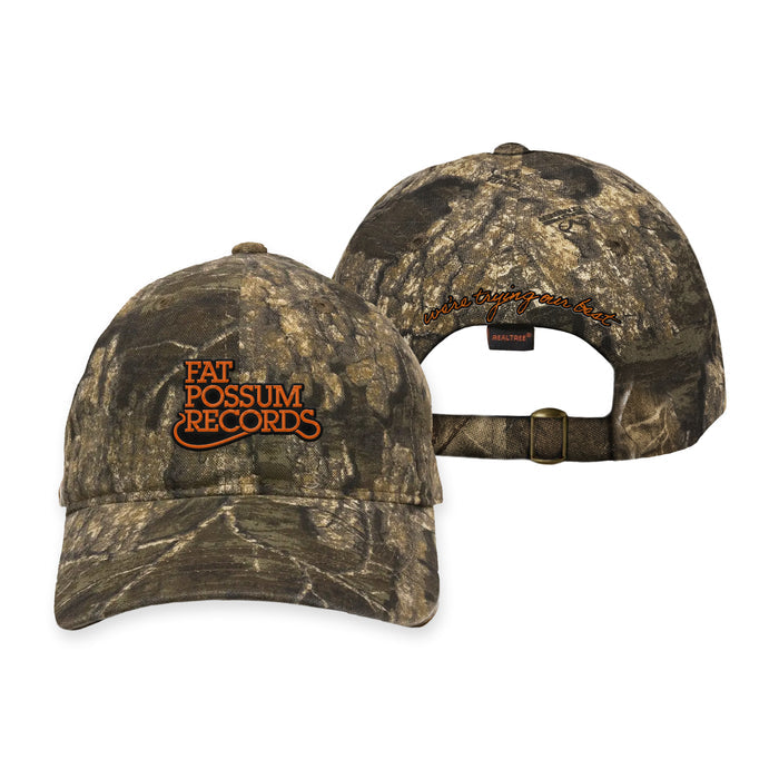 Fat Possum - Camo Fat Possum Text Hat Vinyl & Merch | Fat Possum Records