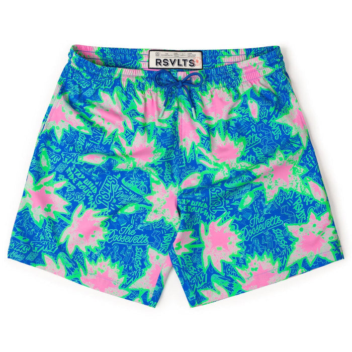 RSVLTS S RSVLTS® RSVLTS Loyalty Program - "Floral City #1 A (Green Flowers)" _ Hybrid Shorts RSVLTS Loyalty Program - "Floral City #1 A (Green Flowers)" _ Hybrid Shorts