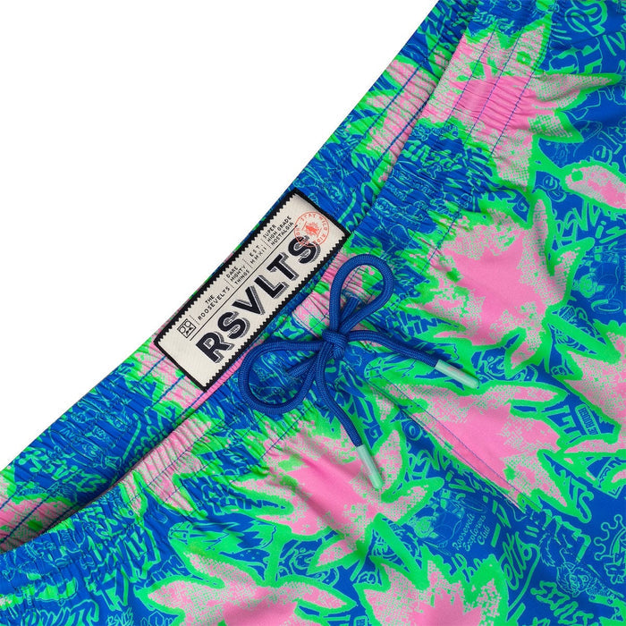RSVLTS RSVLTS® RSVLTS Loyalty Program - "Floral City #1 A (Green Flowers)" _ Hybrid Shorts RSVLTS Loyalty Program - "Floral City #1 A (Green Flowers)" _ Hybrid Shorts