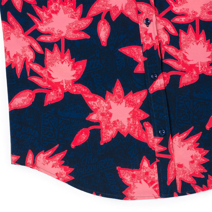 RSVLTS RSVLTS® RSVLTS Loyalty Program "Floral City #2 B (navy/red)" _ KUNUFLEX Short Sleeve Shirt  RSVLTS Loyalty Program "Floral City #2 B (navy/red)" _ KUNUFLEX Short Sleeve Shirt