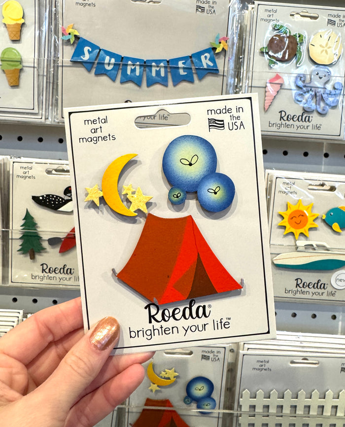 Camping Under the Stars Magnets S/3