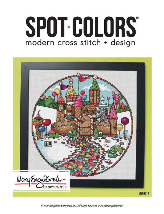 Candy Castle Counted Cross Stitch Leaflet