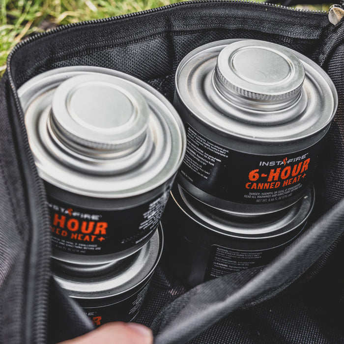 Canned Heat+ & Cooking Fuel (24 Total Cans) by InstaFire